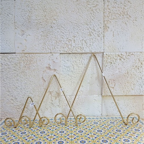트라이앵글 벽걸이 접시스탠드 (벽걸이접시받침,벽걸이접시전시대)